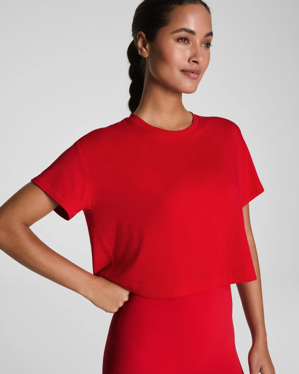 Outpace Cropped Tee