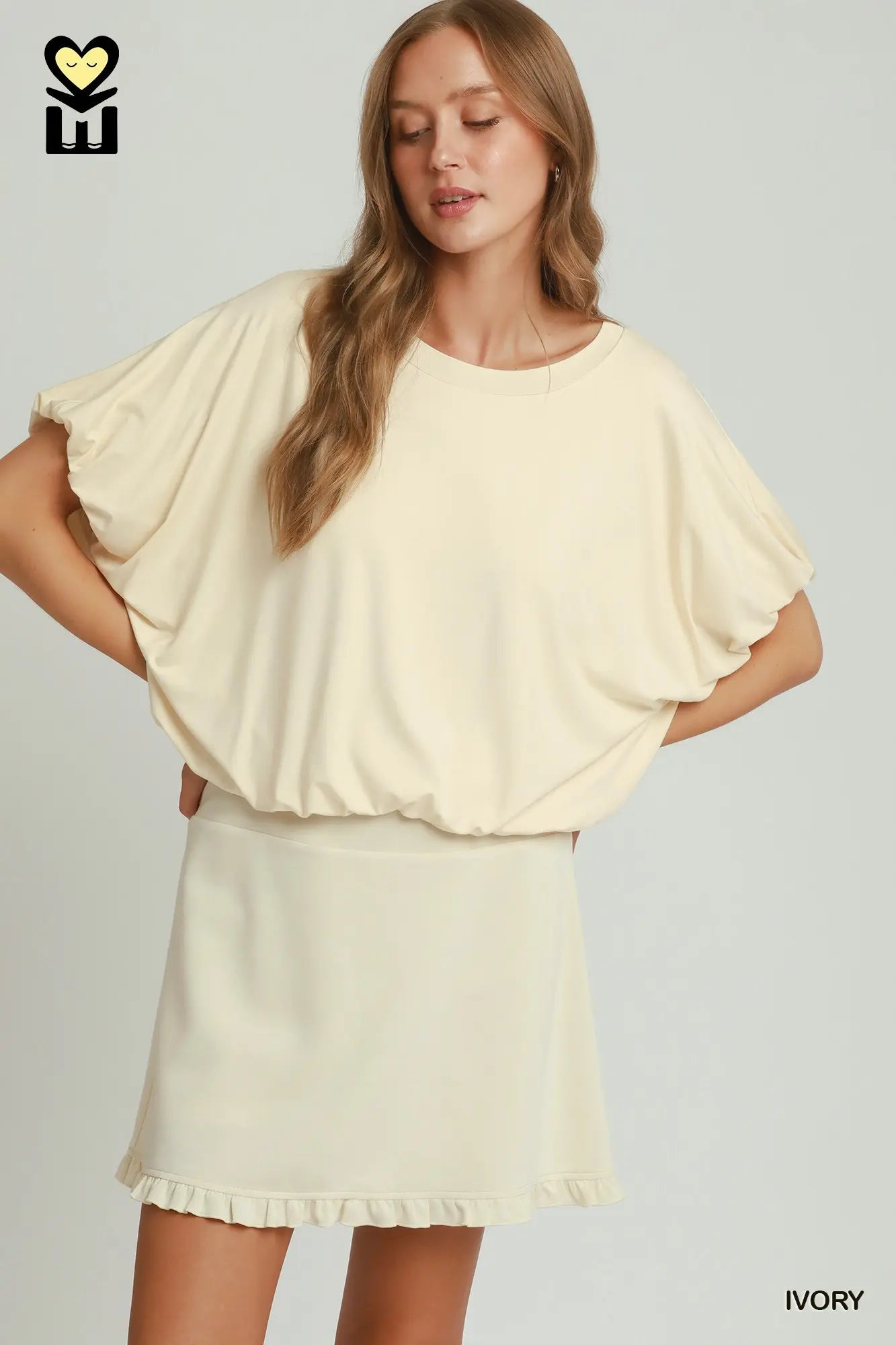 Teagan Bubble Sleeve Top