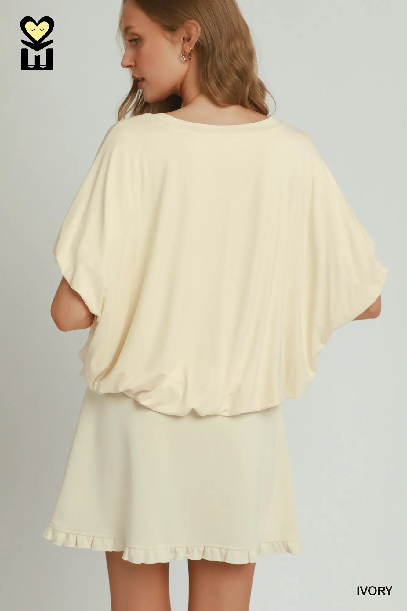 Teagan Bubble Sleeve Top