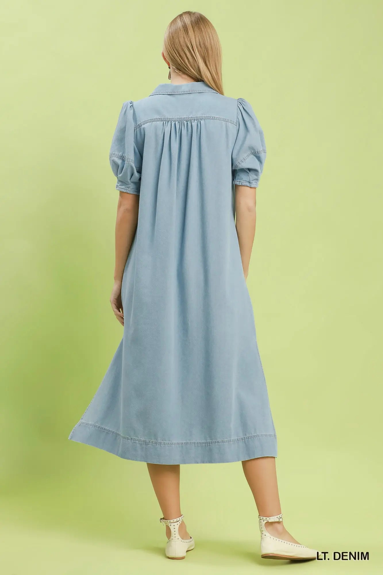 Luna Puff Sleeve Maxi Dress