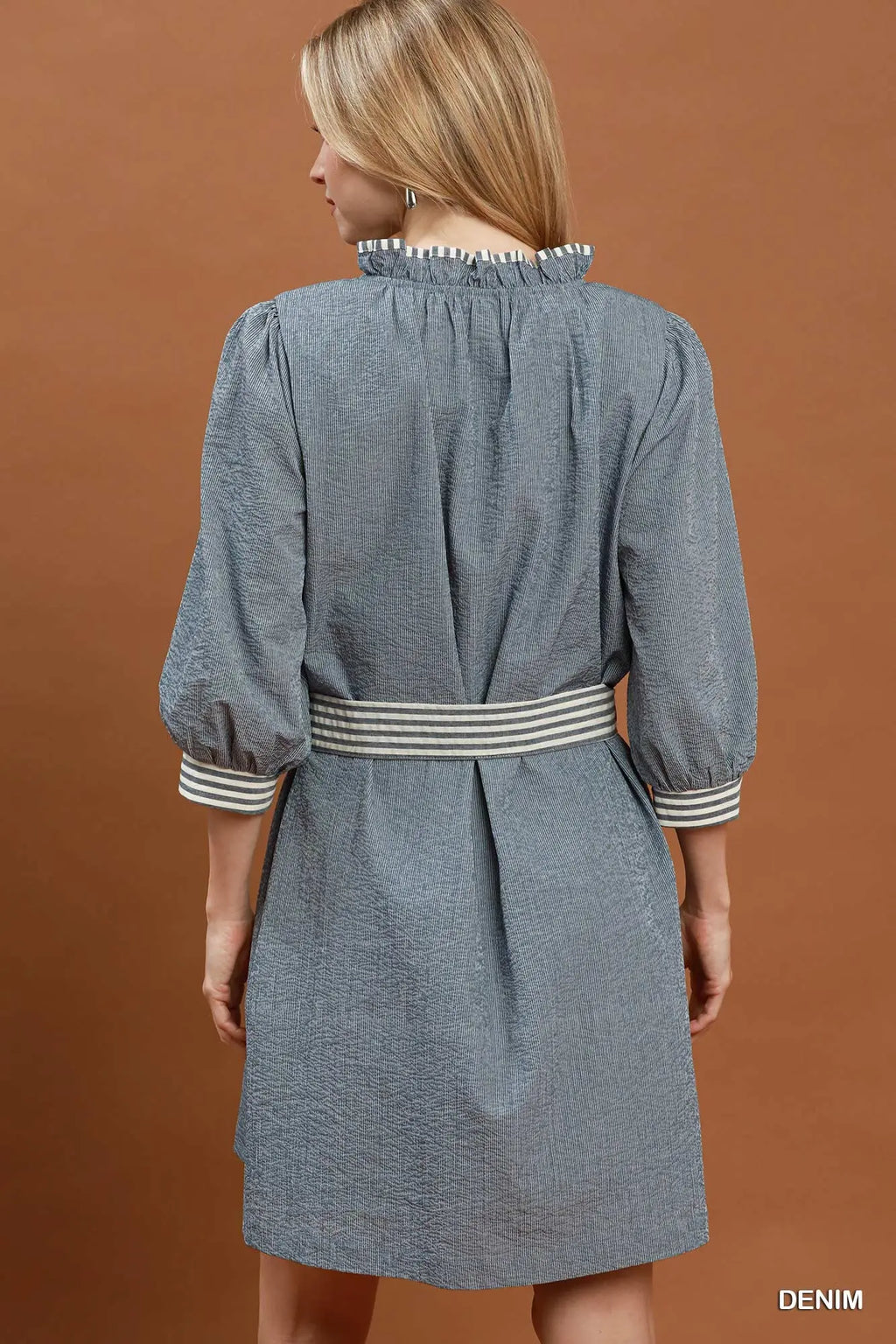Tatum Tie Waist Mini Dress