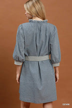 Tatum Tie Waist Mini Dress