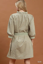 Tatum Tie Waist Mini Dress