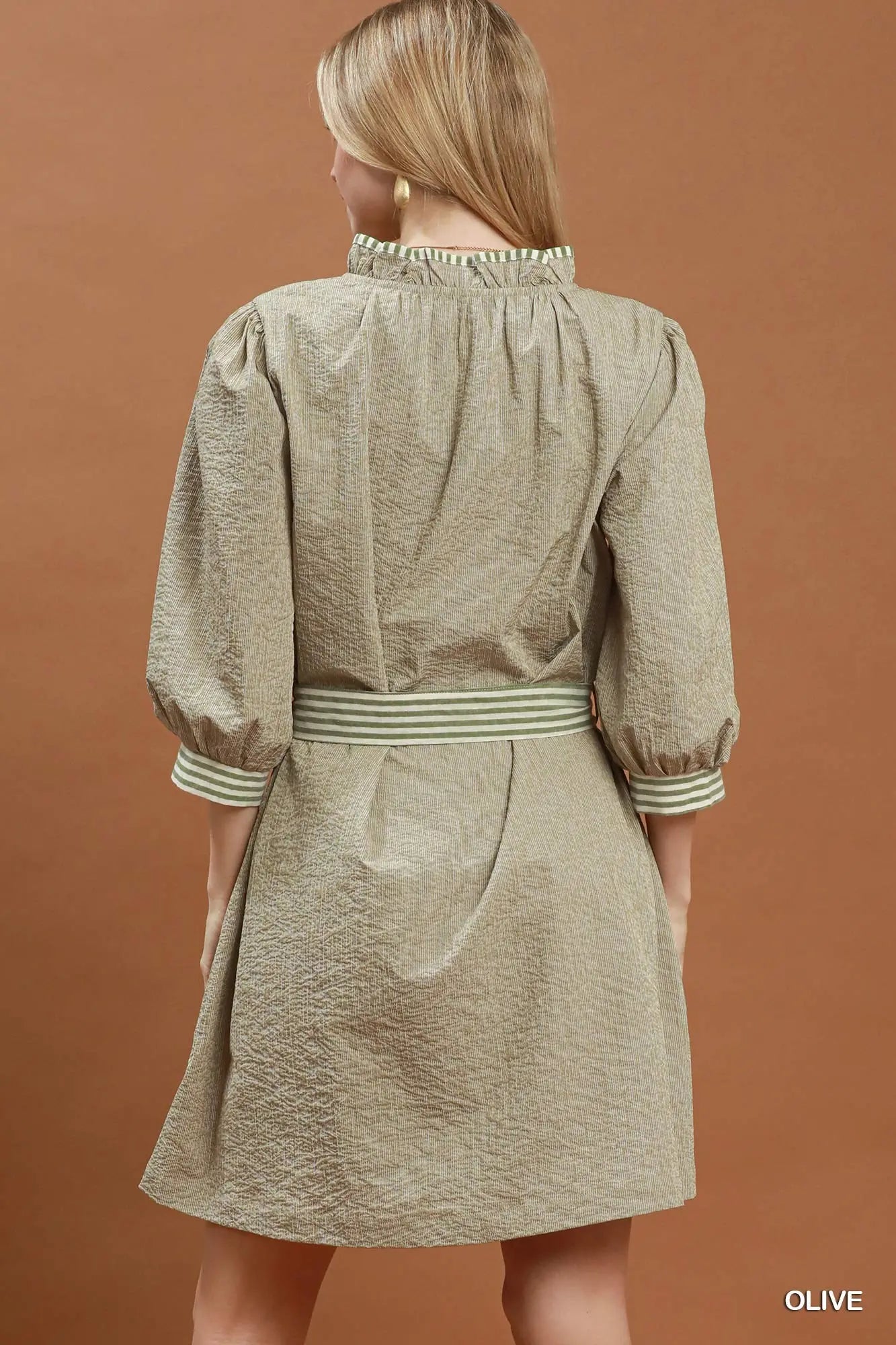 Tatum Tie Waist Mini Dress