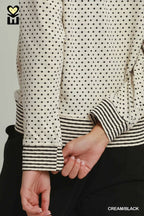 Patty Polka Dot Pullover