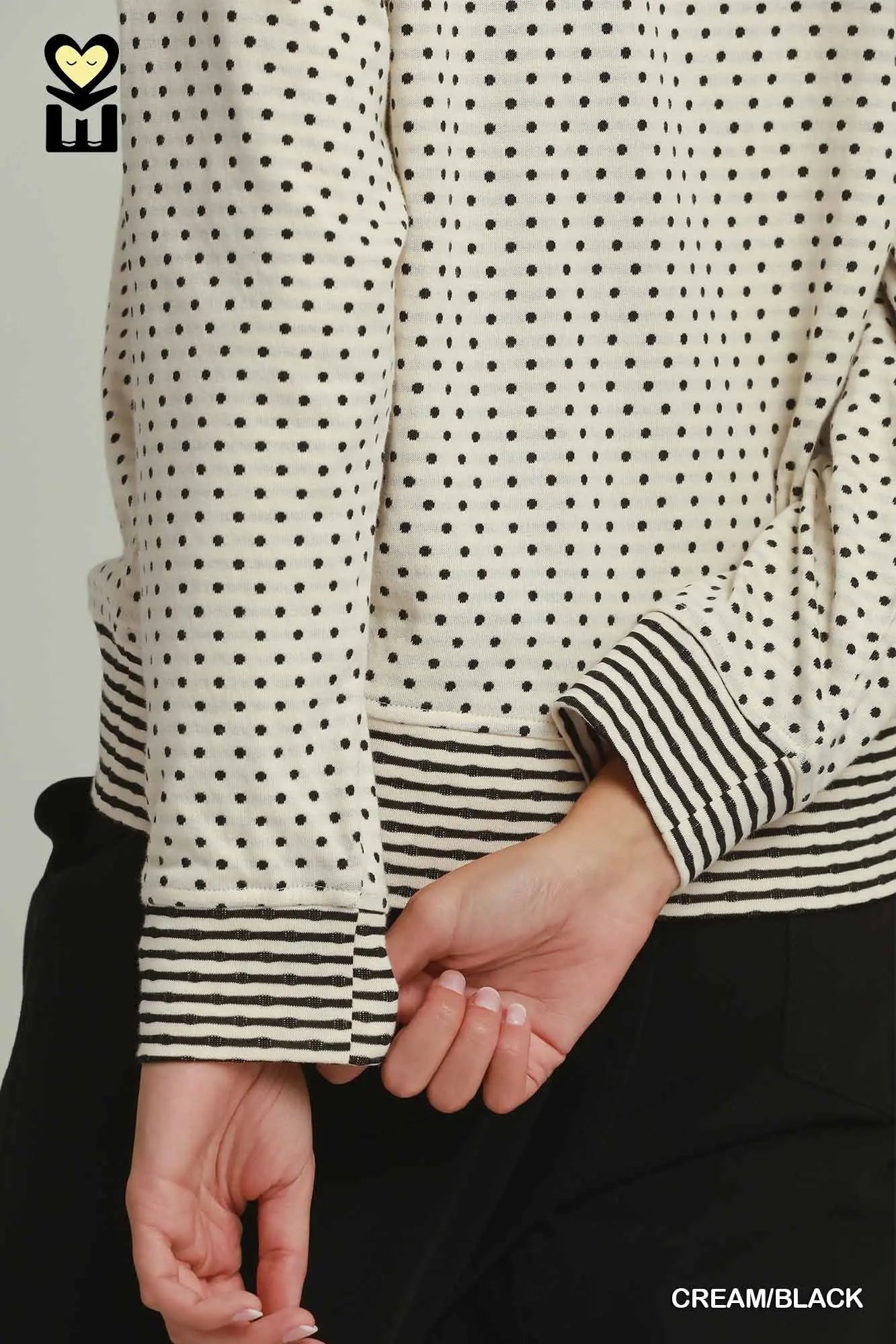 Patty Polka Dot Pullover