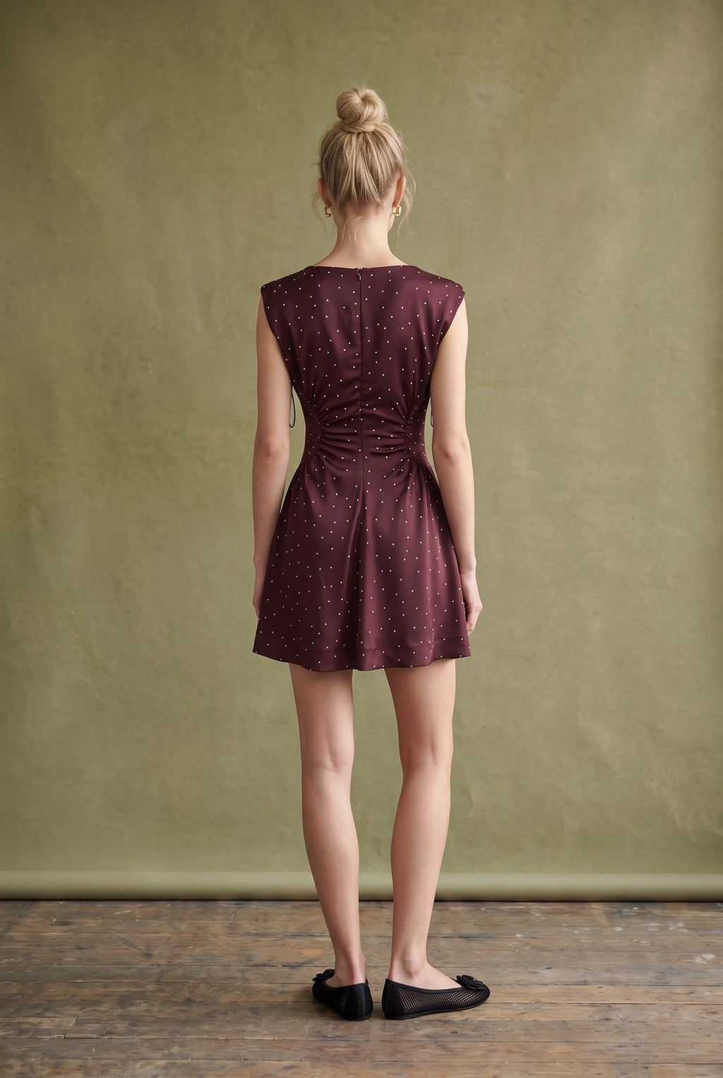 Fiona Polka Dot Mini Dress
