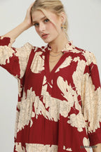 Sharon Floral Tiered Maxi Dress