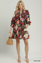 Lesly Floral Smocked Mini Dress