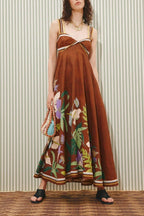 Sorella Tropic Border Maxi Dress