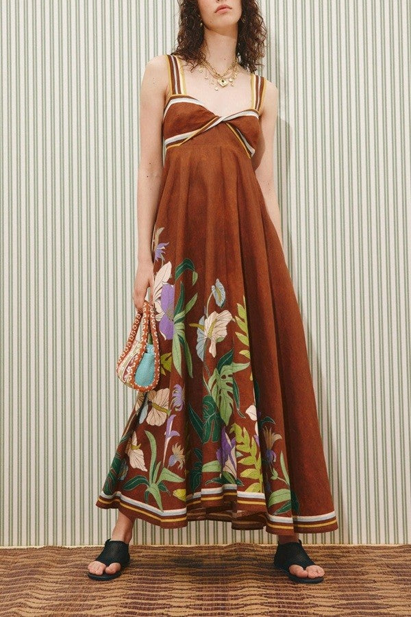Sorella Tropic Border Maxi Dress