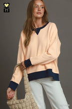 Katie Contrast Pullover