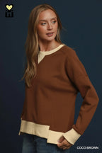 Katie Contrast Pullover