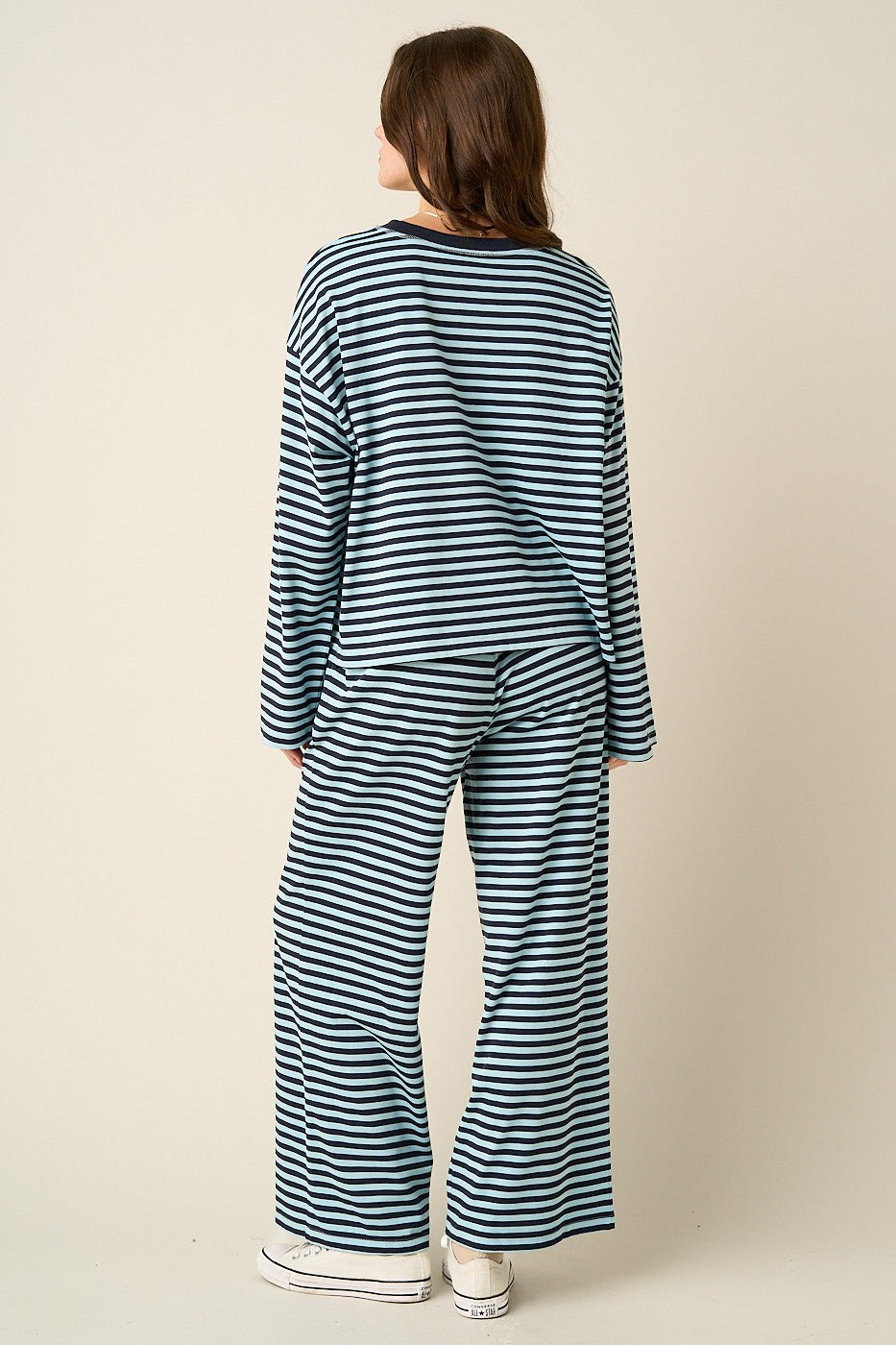 Lena Striped Lounge Set