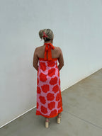 Seashell Halter Maxi Dress