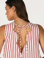 Salma Scallop Back Mini Dress