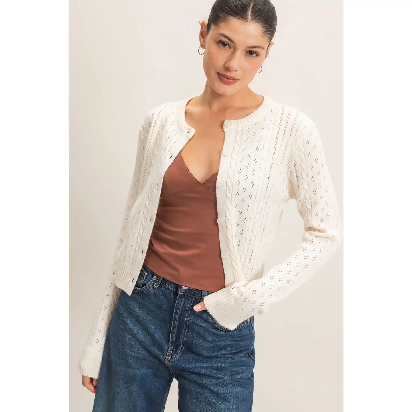 Cable Knit Cardigan