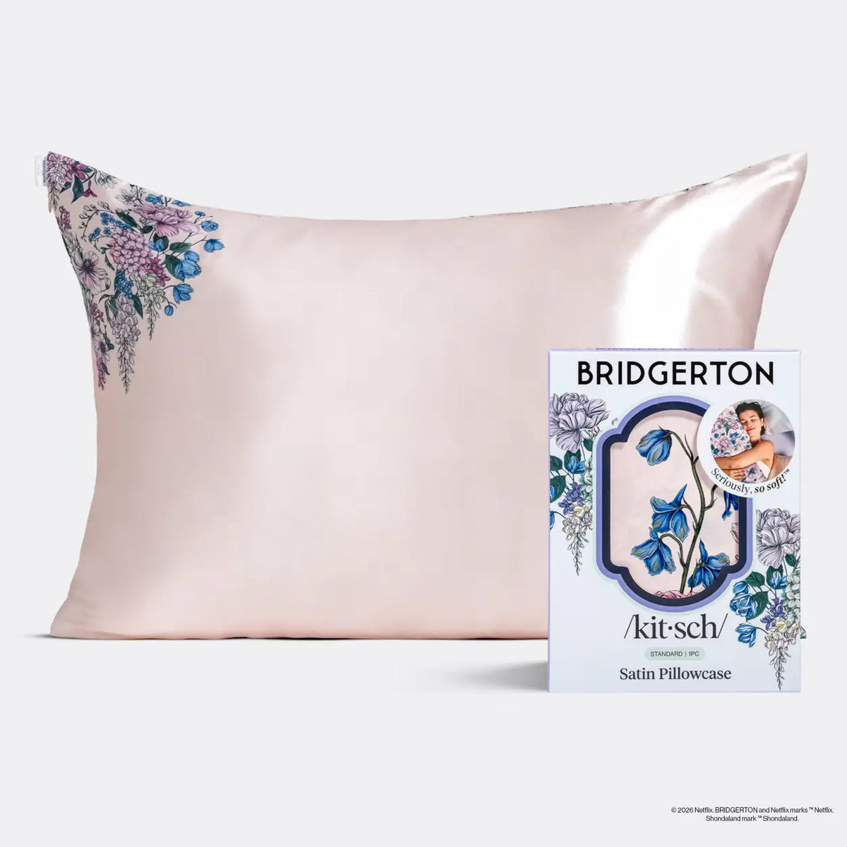 Kitsch x Bridgerton Satin Pillowcase / Bridgerton