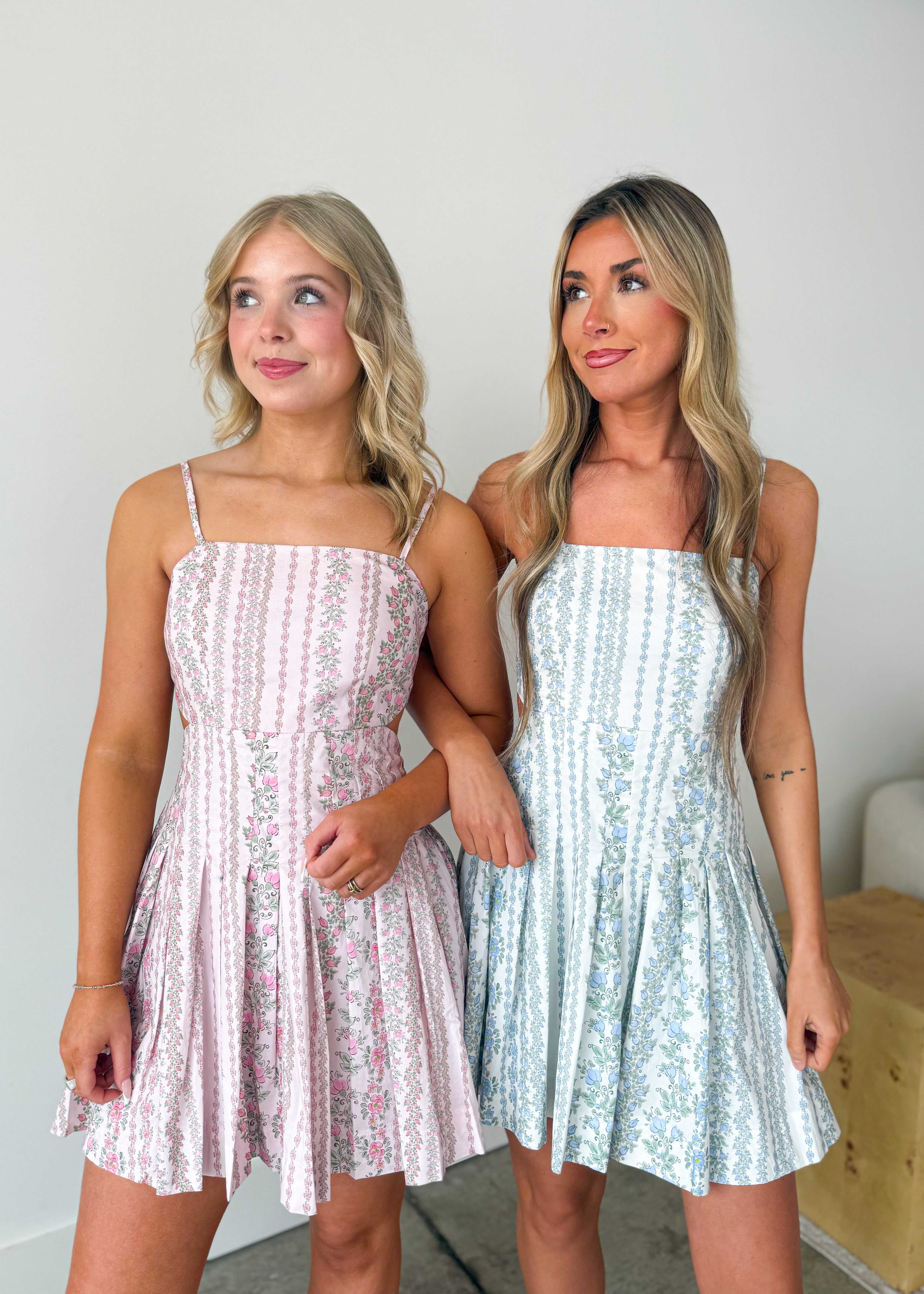 Willow Cutout Bow-Back Mini Dress