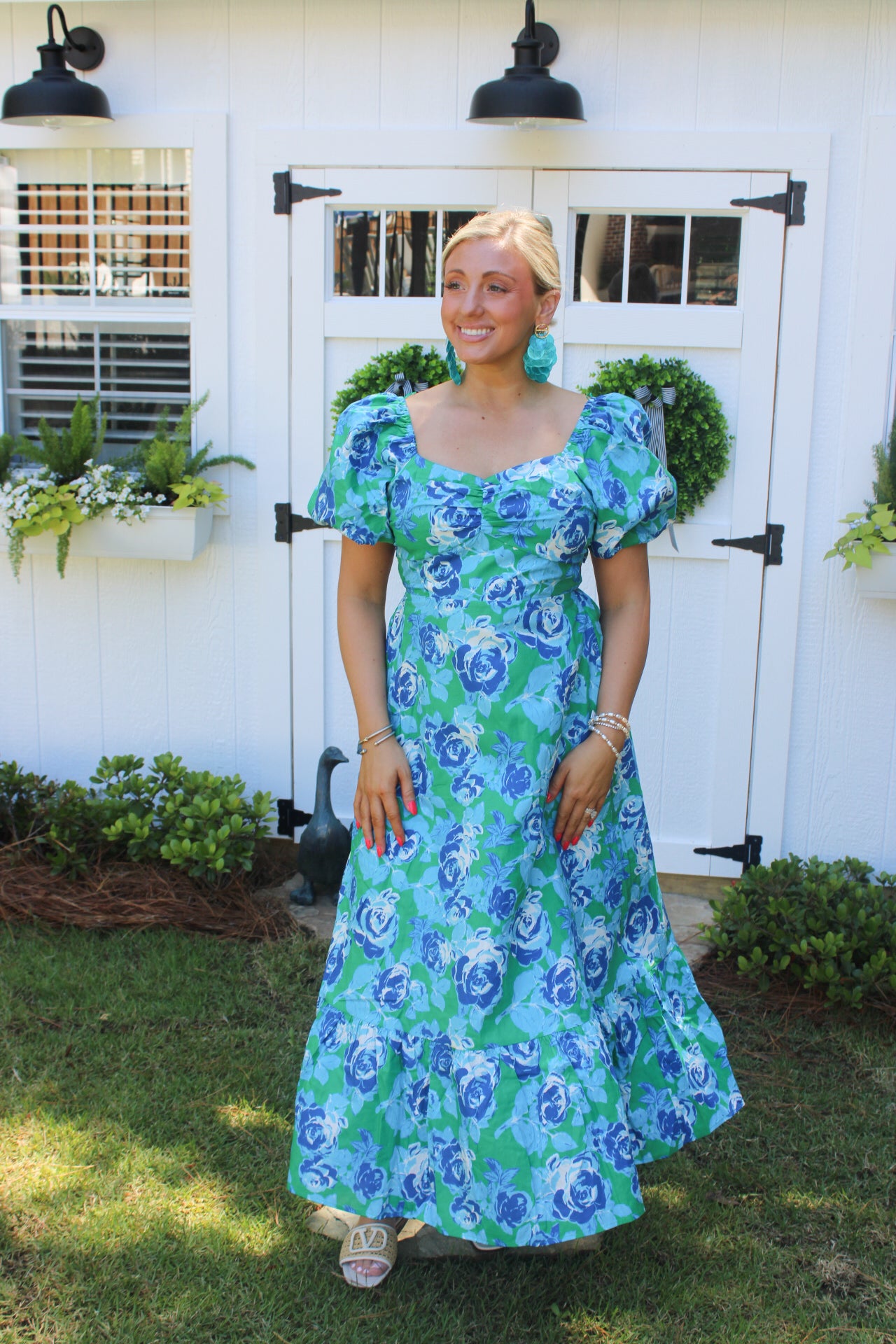 Elowen Tie Back Maxi Dress
