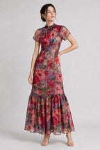 Petal Floral Maxi Dress