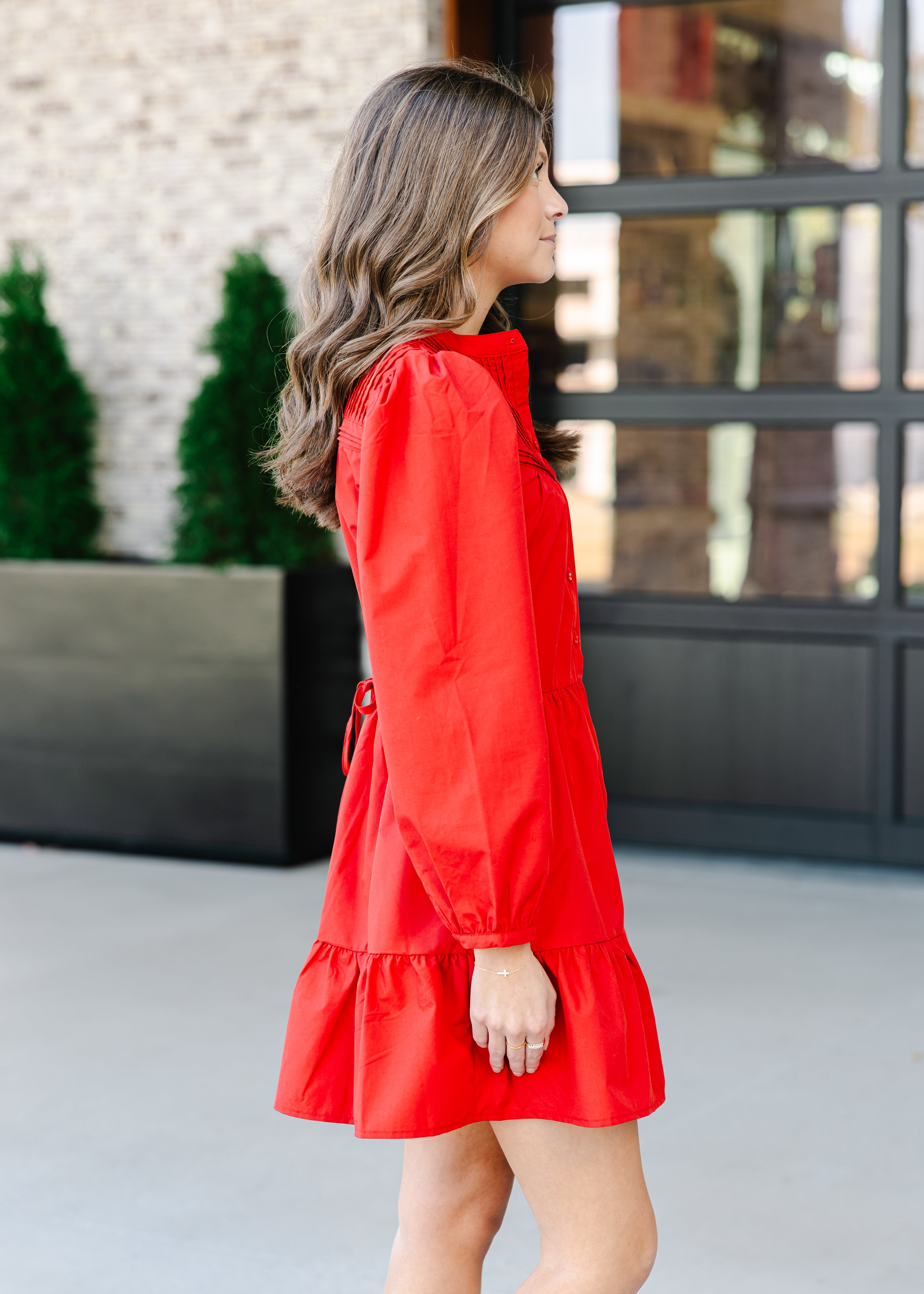 Mila Button-Down Mini Dress