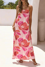 Maribel Sunset Bloom Maxi Dress