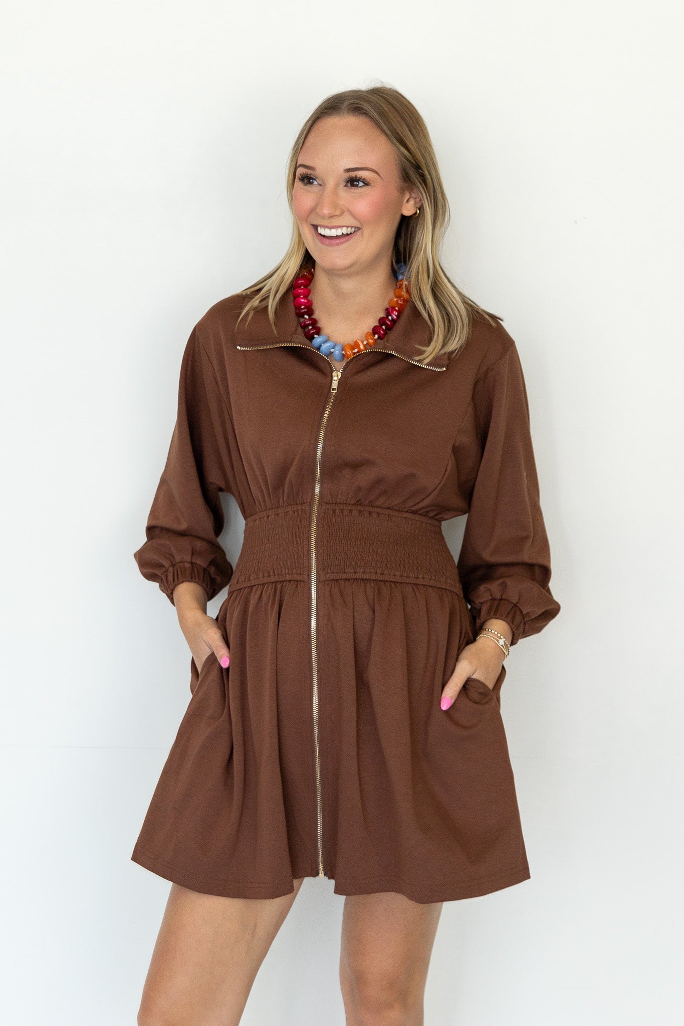 Charlee Collared Mini Dress