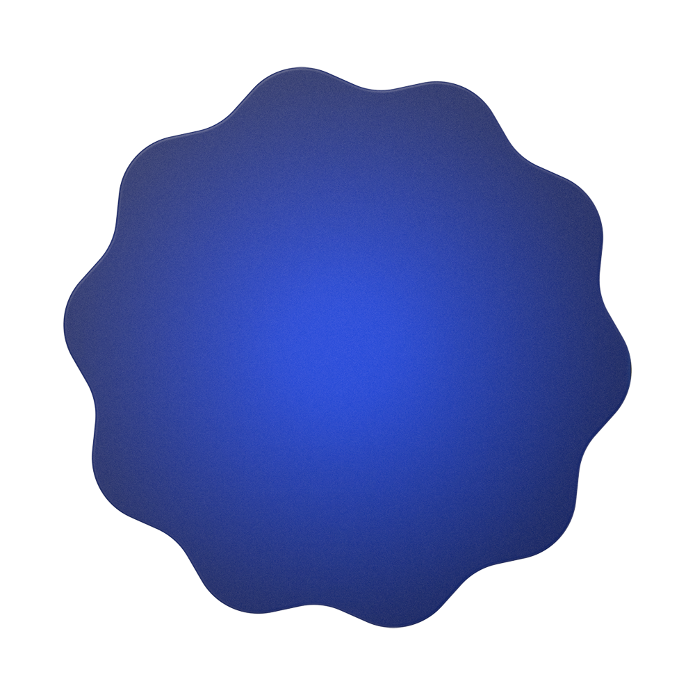 PopSockets Phone Grip - Molded Flower Cobalt