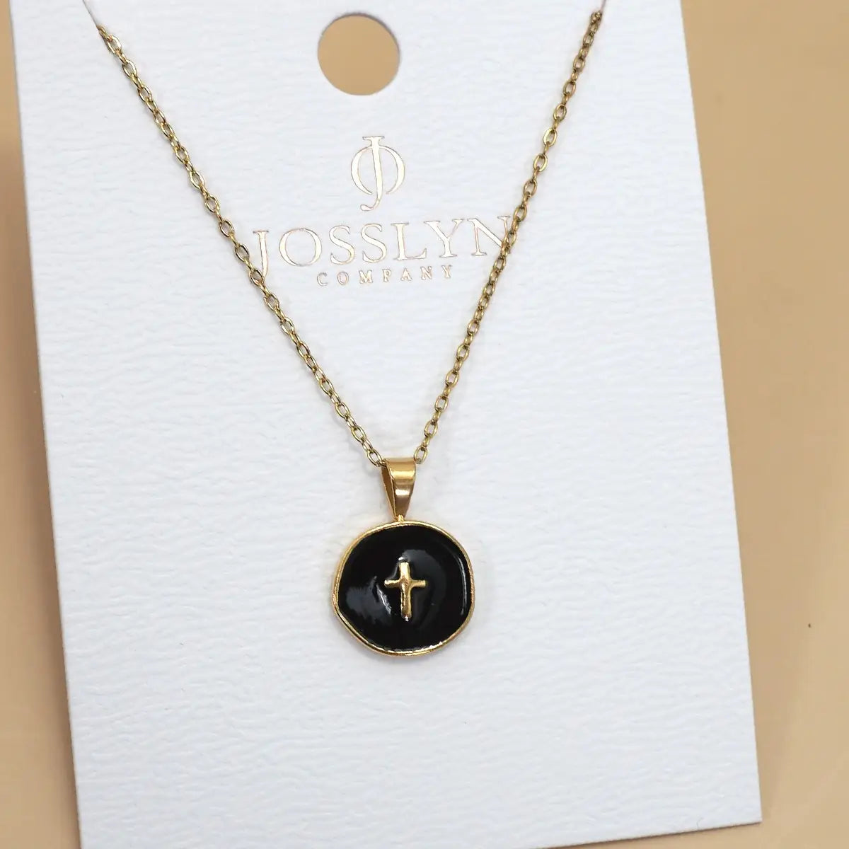 Noelle Cross Pendant Necklace