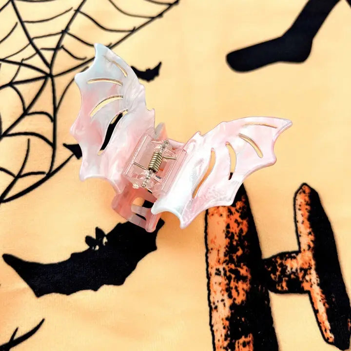 Halloween Bat Claw Clip