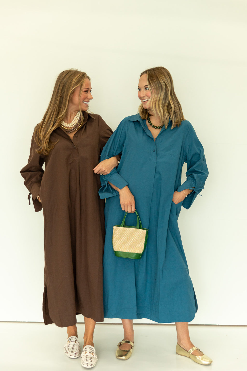 Talia Tie Sleeve Dress
