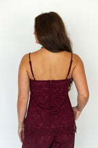 Della Lace Sleeveless Top