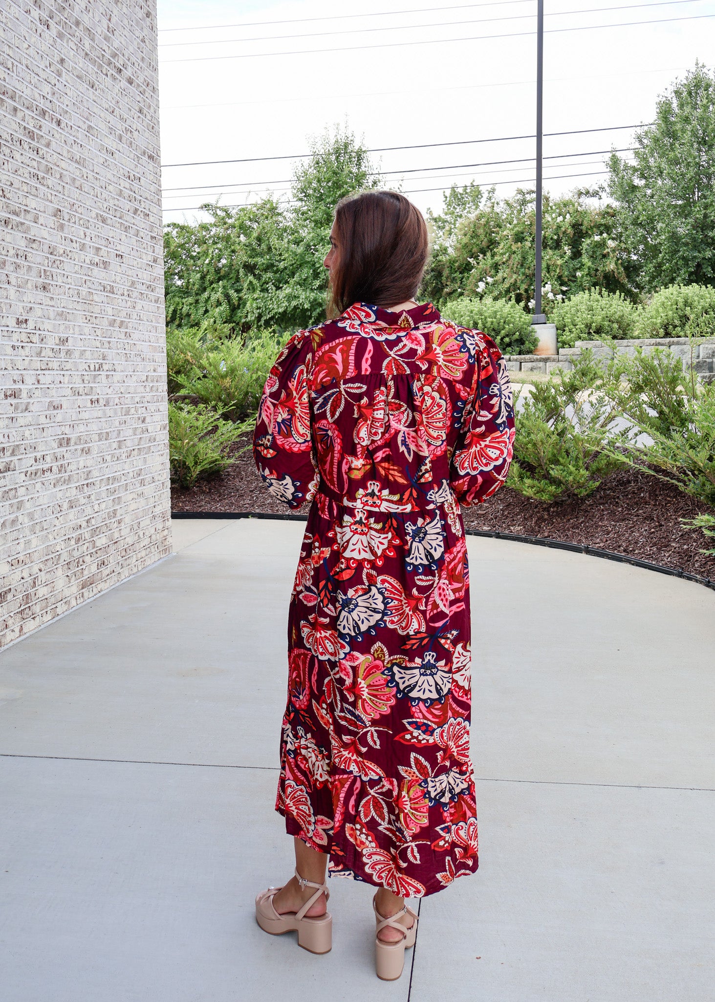 Alice Paisley Midi Dress
