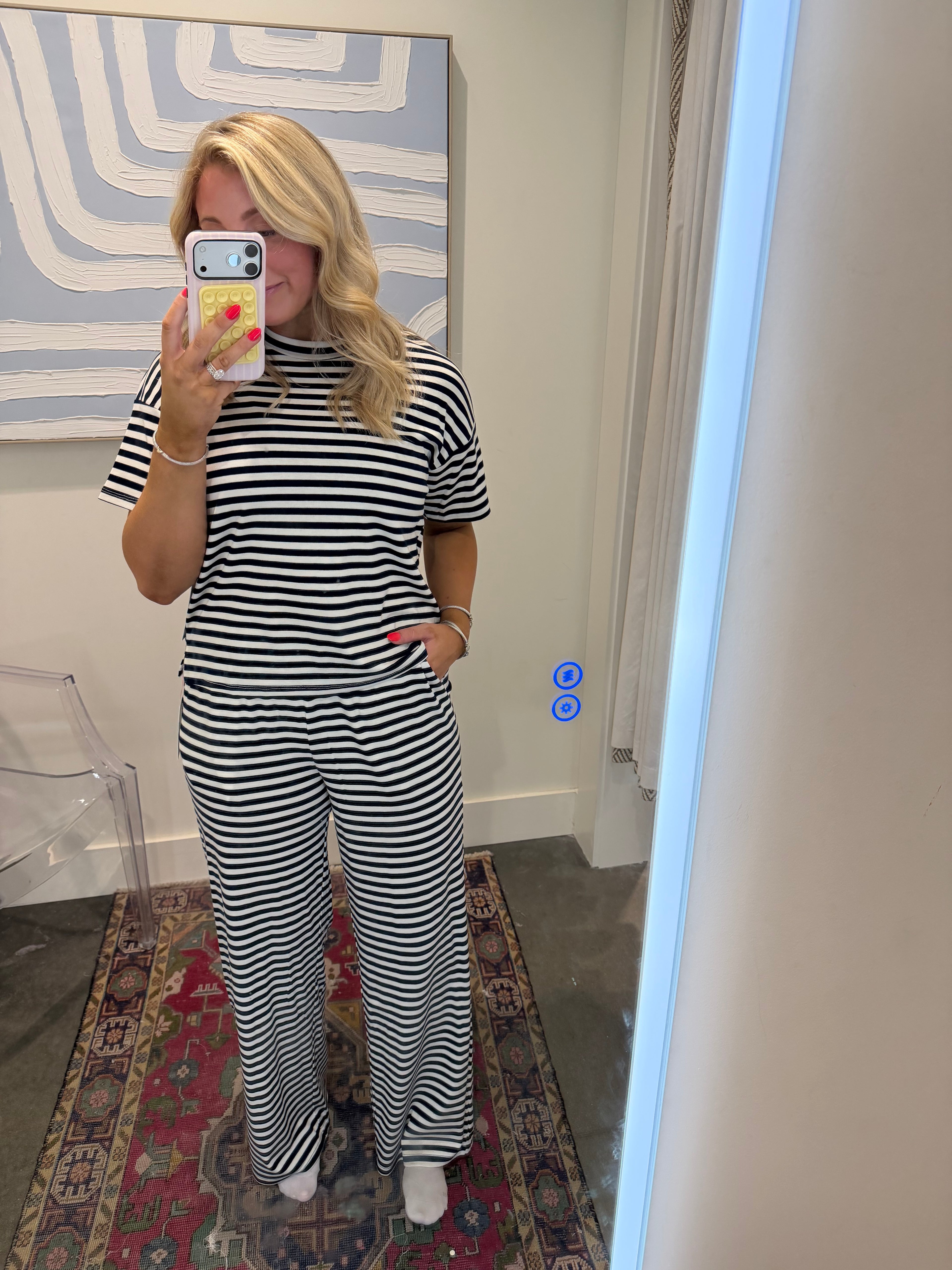 Callie Classic Stripe Lounge Pants
