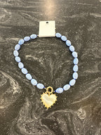 Pearl Accent Chunky Bead Necklace