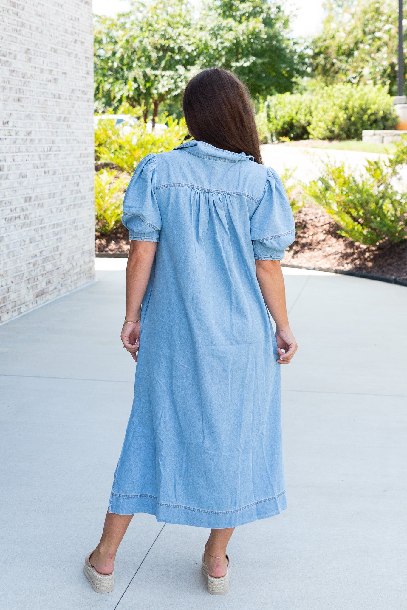Luna Puff Sleeve Maxi Dress