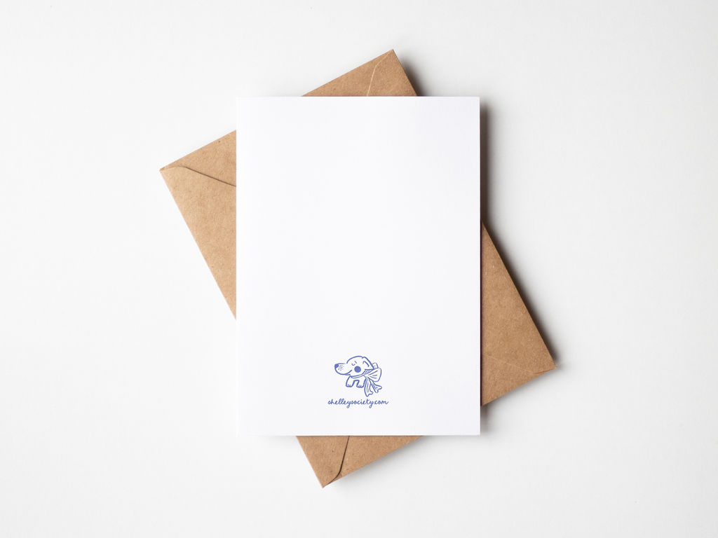 This Calls for Cake Coquette Greeting Card