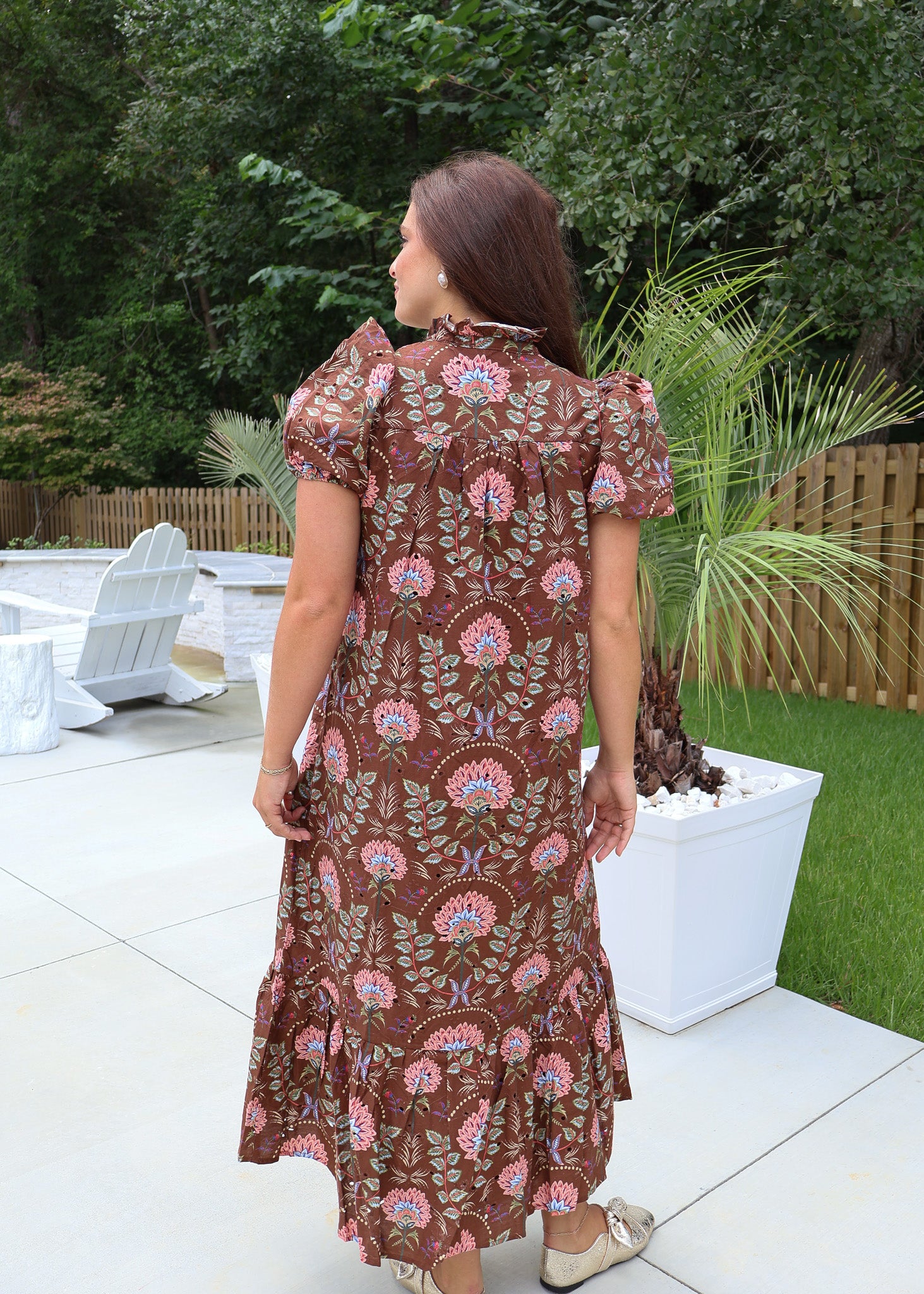 Hadley Floral Midi Dress