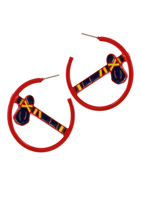 Baseball Ax Shaped Hoops
