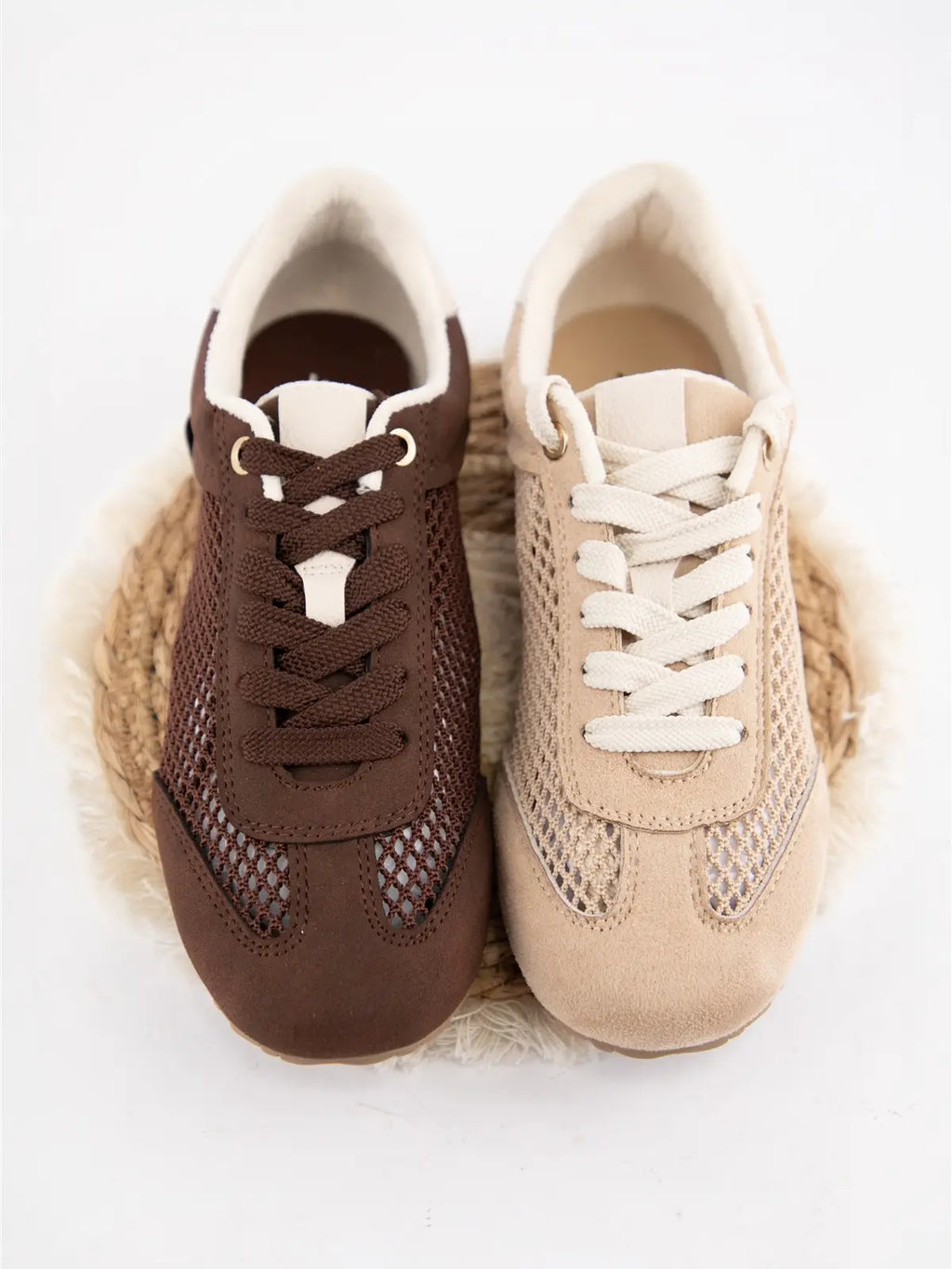 Reese Mesh Retro Low-Top Sneaker
