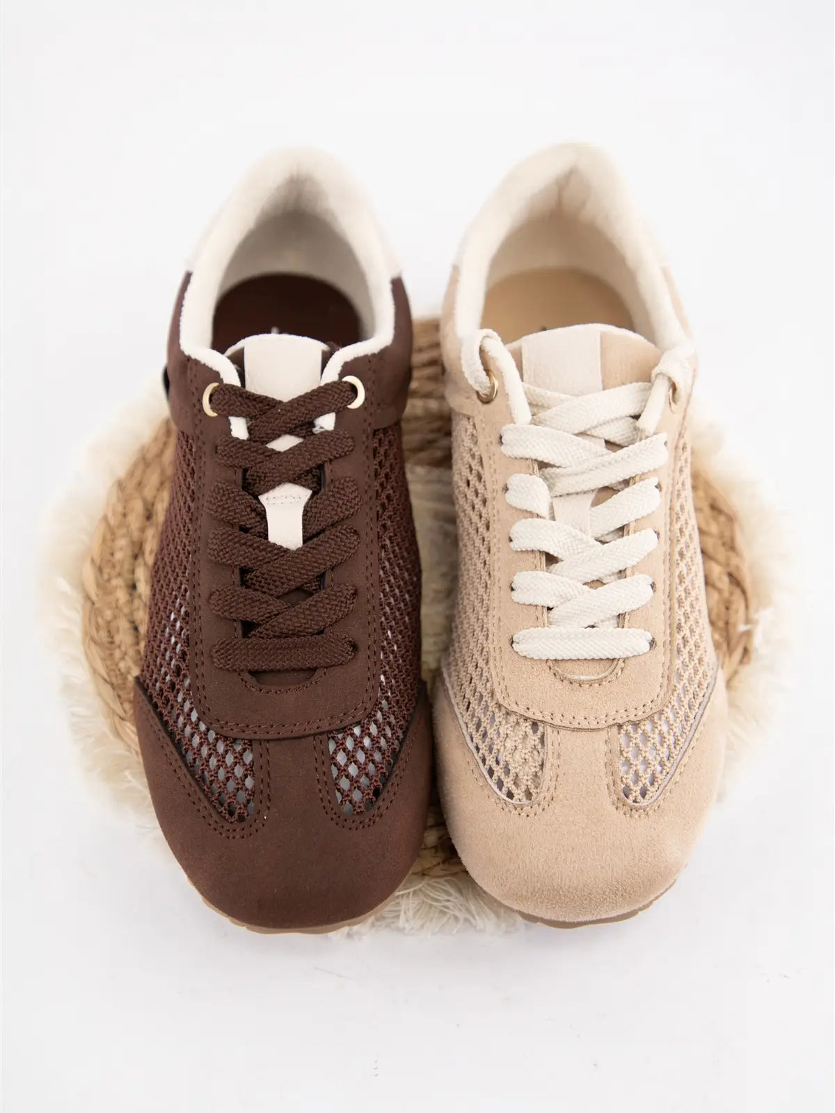 Reese Mesh Retro Low-Top Sneaker