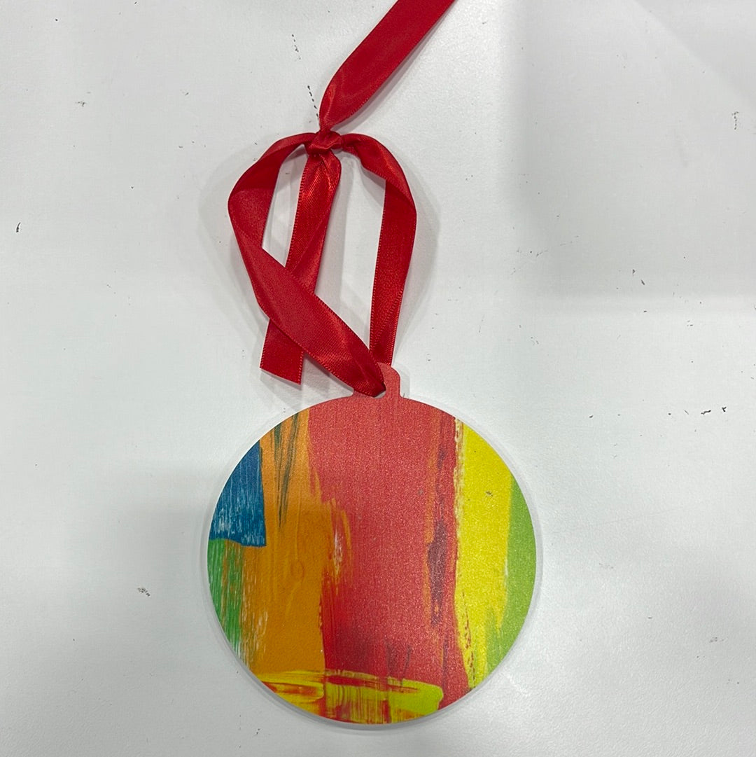 Augusta Training Shop Abstract Ornament
