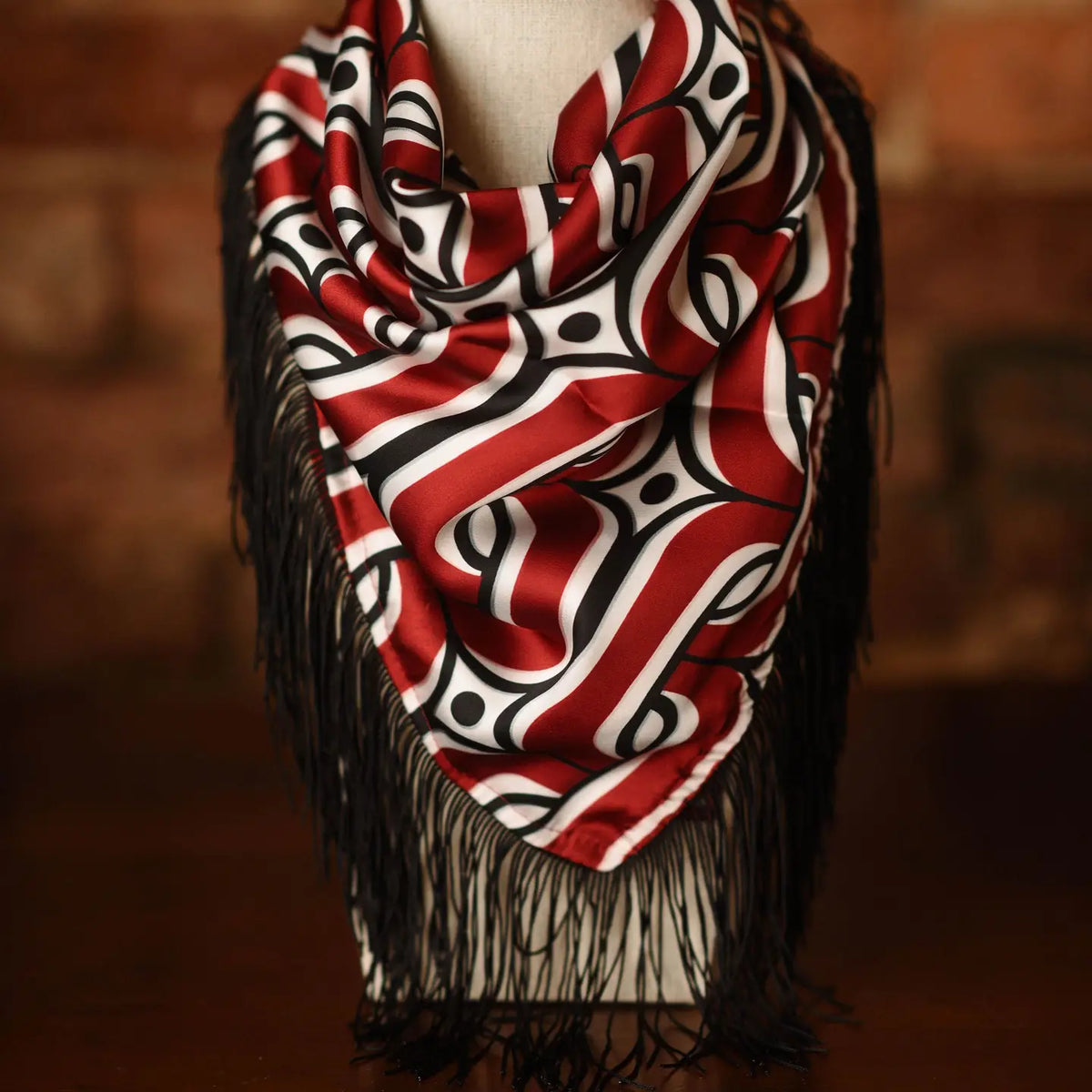 Game Day Fringe Scarf