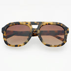 Voyager Acetate Oversized Mens Aviator Sunglasses
