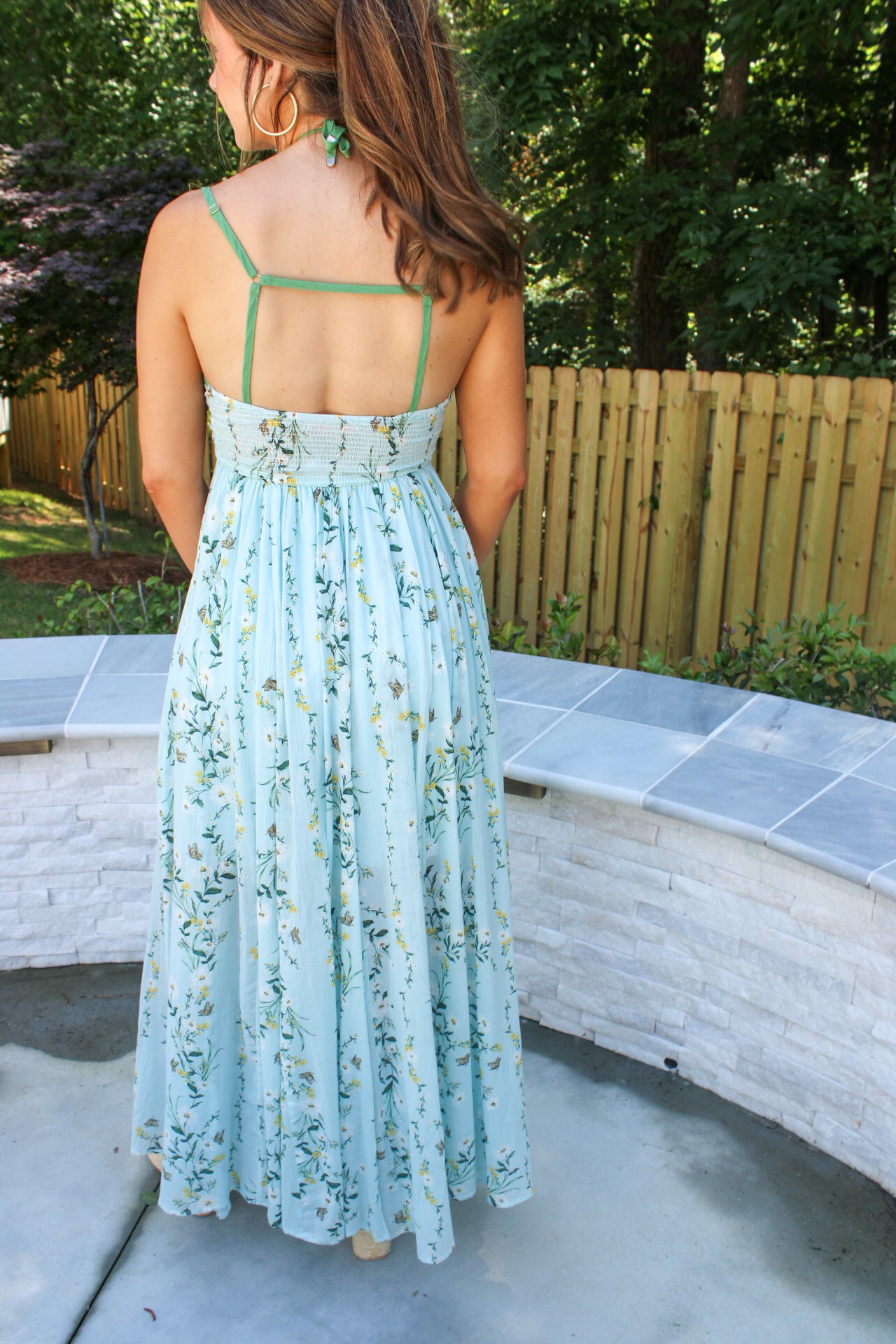 Bria Floral Maxi Dress