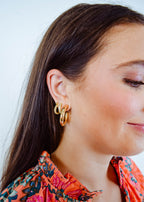 Medium Metal Hoop Earrings