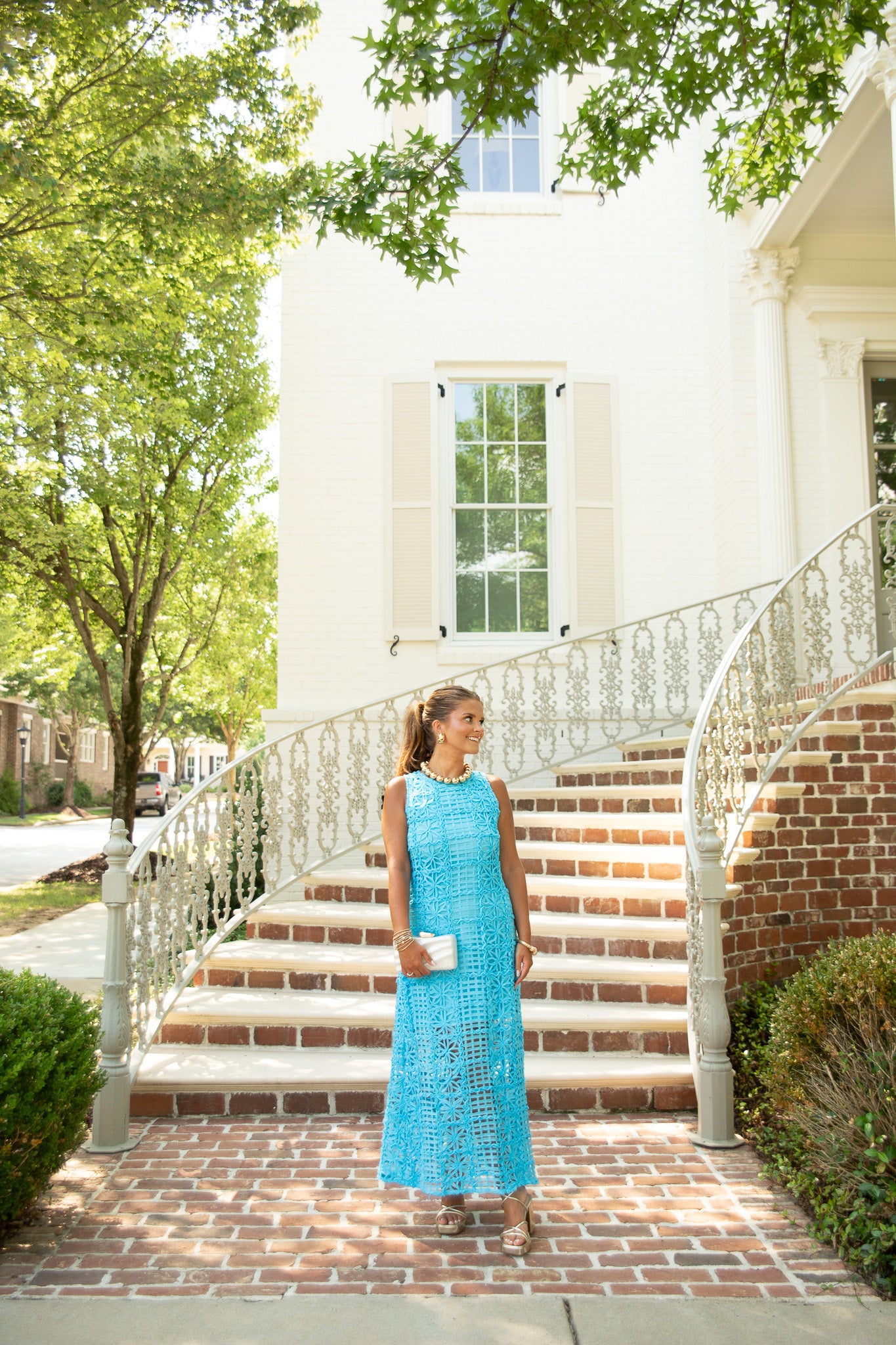 Genevieve Textured Statement Dress