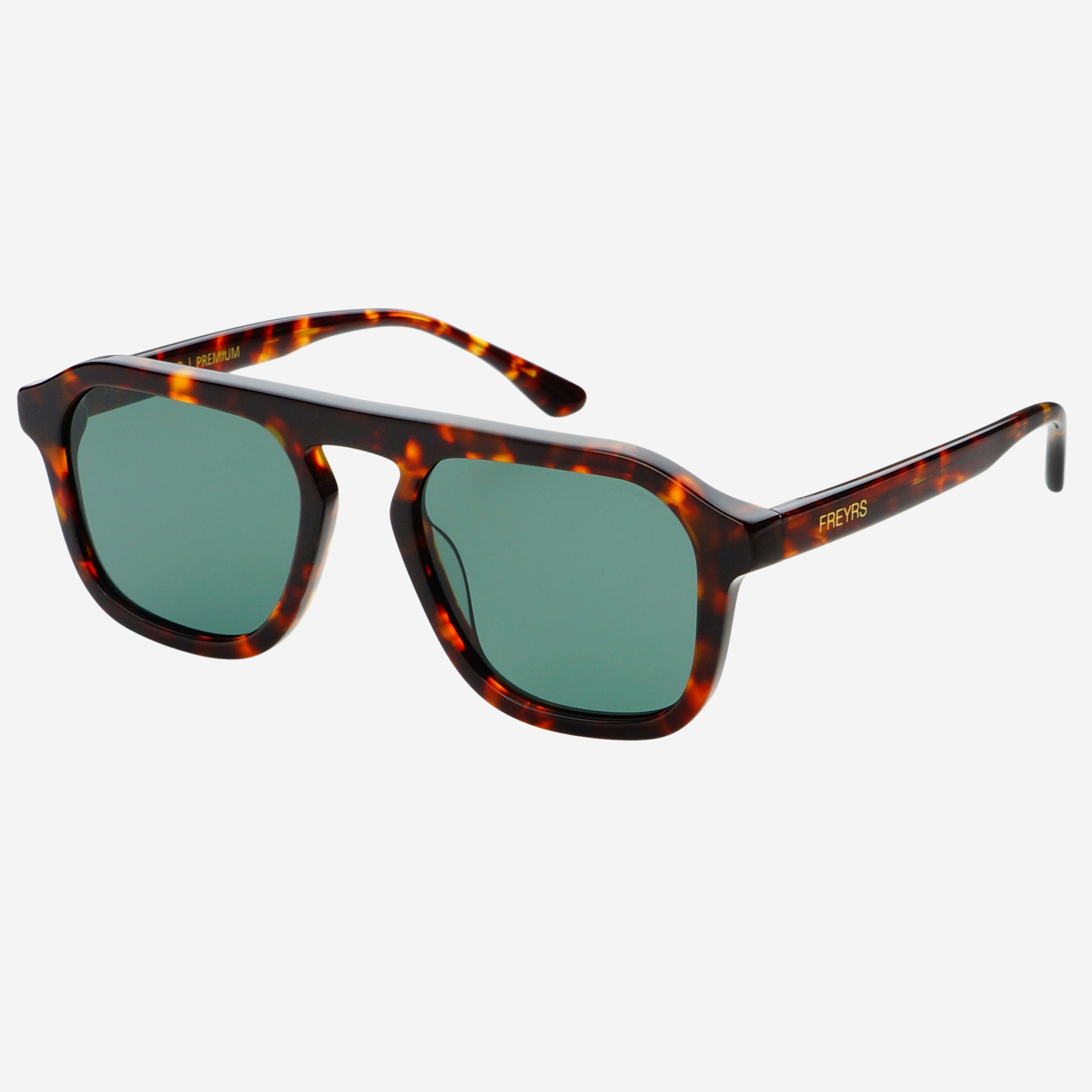 Addison Acetate Aviator Sunglasses - Tortoise