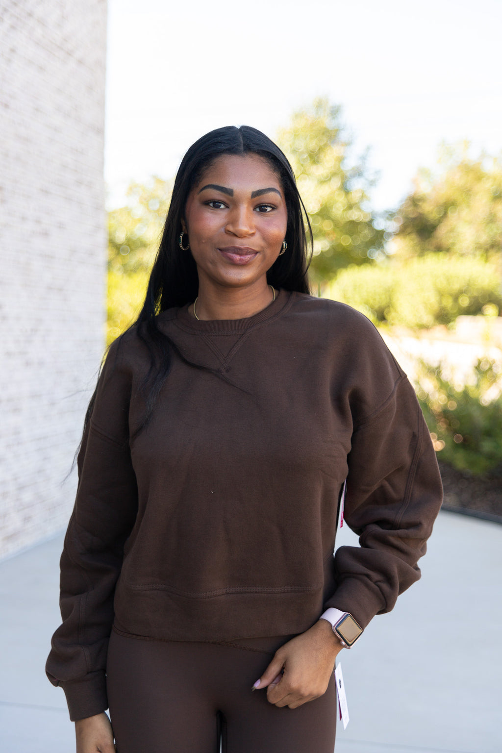 Cotton Fleece Crewneck